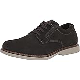 Nunn Bush Mens Otto Plain Toe Oxford Leather Lace Up with Lightweight Sole