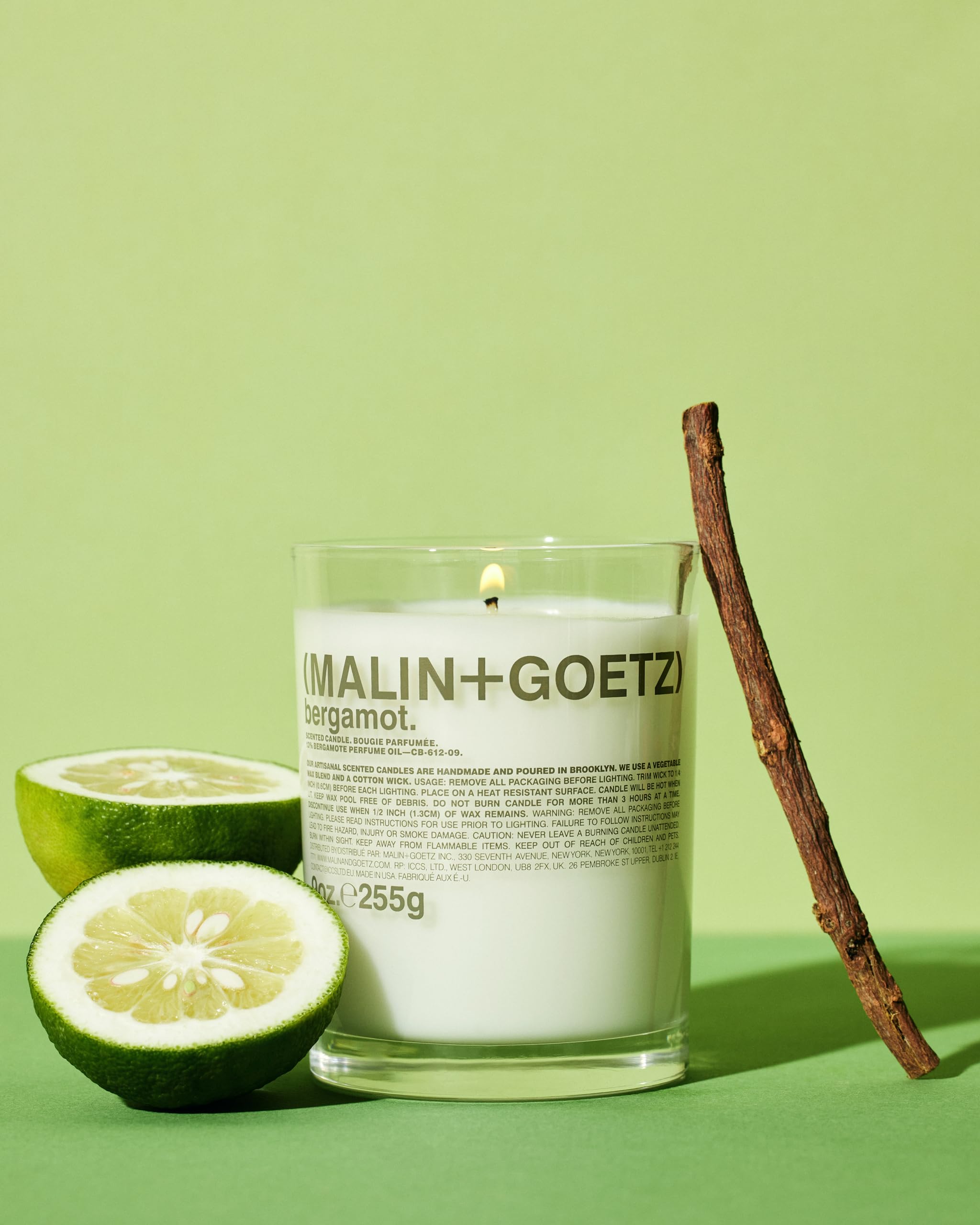 MALIN+GOETZ Highly Scented, Long Lasting, Slow Burn, All Natural, Hand Poured, Luxury Wax Blend, Aromatic Candles and Gift Set, 60 Hours, 9oz
