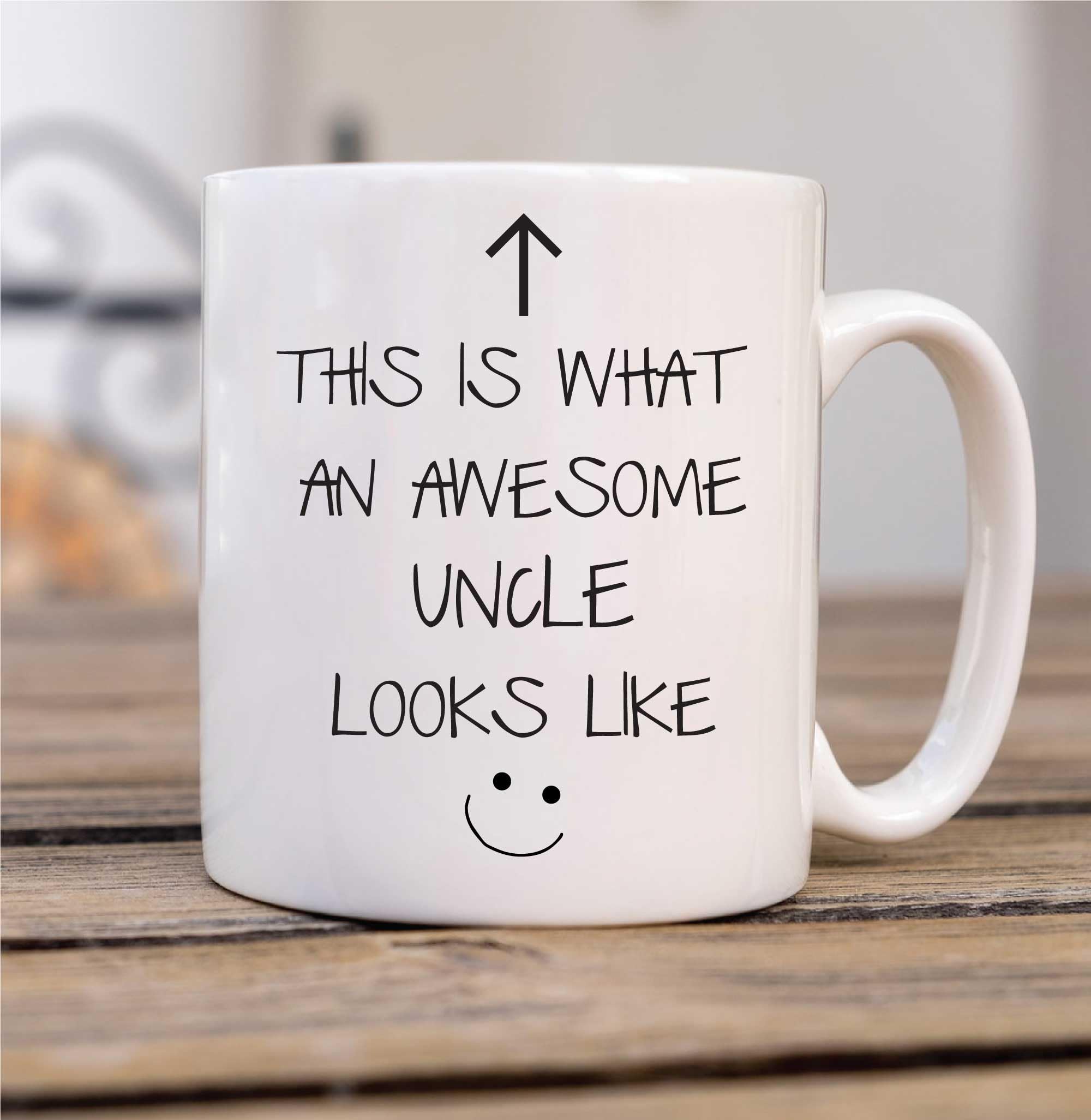 60 Second Makeover Limited This is What an Awesome Uncle Looks Like V2 Mug Gift