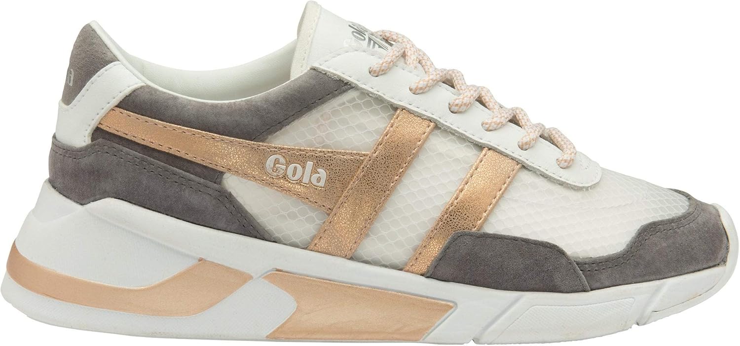 gola silver trainers