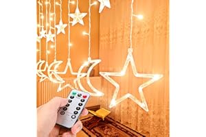 OLEEK Ramadan lights decorations led - Ramadan decorations for home 2025 - Ramadan decor - Ramadan gifts for kids - Ramadan mubarak decorations - Ramadan string lights decoration زينه رمضان كريم ديكور