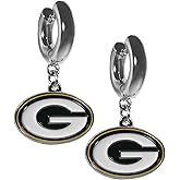 Siskiyou Sports NFL Green Bay Packers Huggie Hoop Earrings, Team Colors, One Size