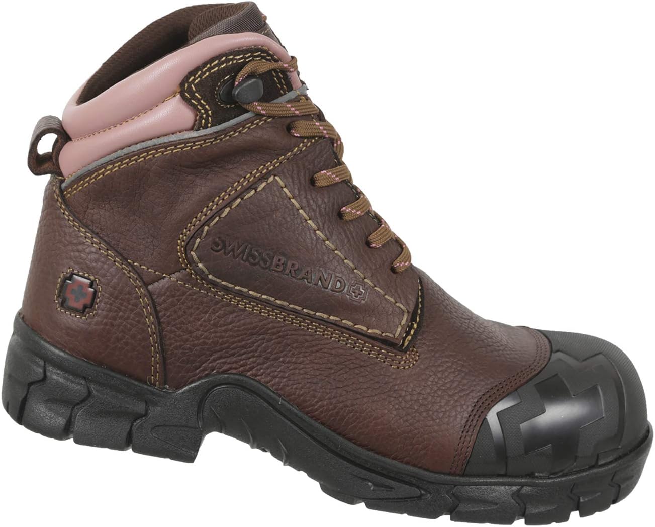 Swissbrand Botas Industriales para Mujer con Casquillo Gladiador