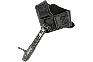 LWANO Archery Compound Bow Release Aids Trigger 360° Adjustable Wristband Release Aids for Adults Youth Kids Hunting Shooting Accessories