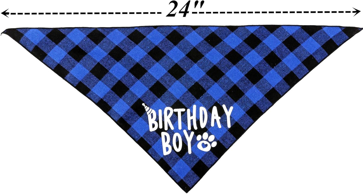 JPB Dog Birthday Boy Bandana : Pet Supplies