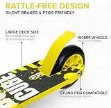 BOLDCUBE Beginner Stunt Scooter Kids 6-12 360° Deck 100mm ABEC 7 Wheels view 5