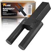 Blacksmith Hardy Tool For Anvil - 1 Inch Bending Fork For Turning, Scrolling, Twisting Metal, Fits Hardy Hole Or Vise - View #7