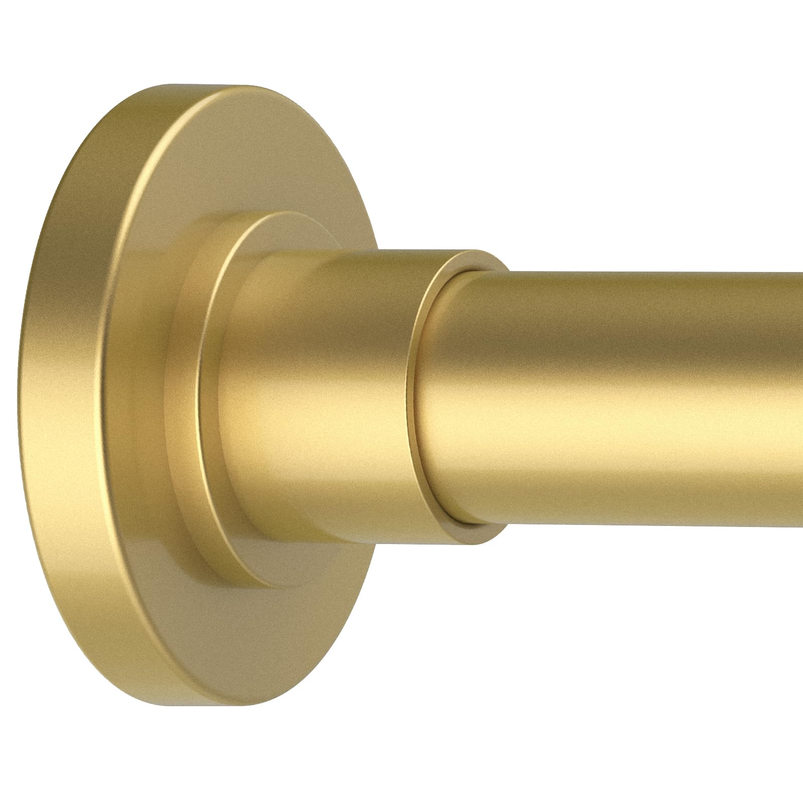 Photo 1 of GXOACKJ Gold Shower Curtain Rods - 31-68 Inch Spring Tension Shower Rods for Bathroom, Adjustable, No Drilling, No Rust, Stainless Steel