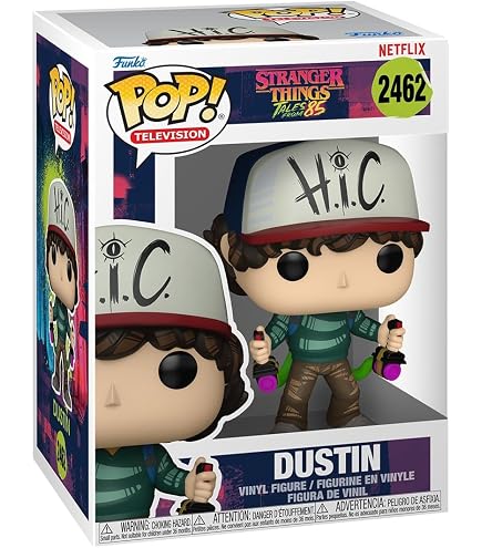 Amazon.com: Funko Pop! Television: Stranger Things Dustin (with