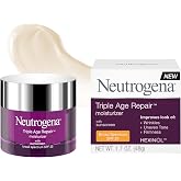 Neutrogena Triple Age Repair Face Moisturizer, SPF 25, 1.7 fl. oz | Anti-Aging Face Cream, Hexinol Technology, Contains Vitamin C, Glycerin, Shea Butter, Helps Reduce Wrinkles