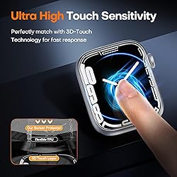 TOCOL 6 Pack Screen Protector for Apple Watch