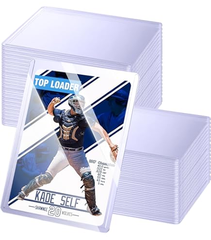 Amazon.com: Uniclife 200 Counts Trading Card Sleeves - Ultra Clear