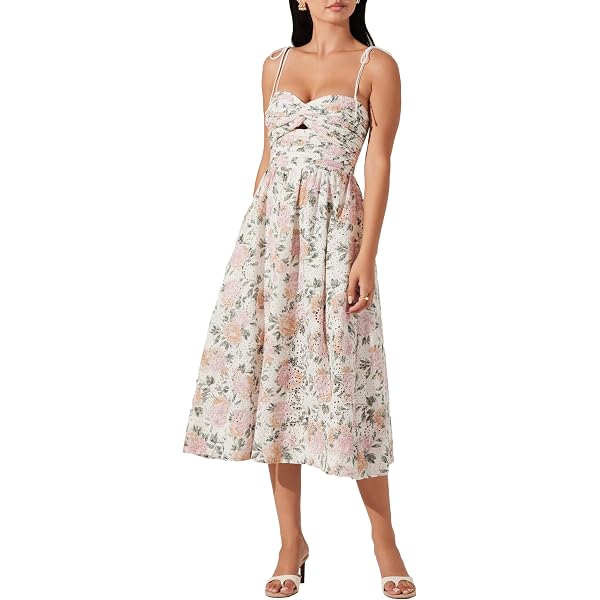 WEWOREWHAT-Corset Maxi Dress-Solid-Ivory-Xs at Amazon Women's Clothing store