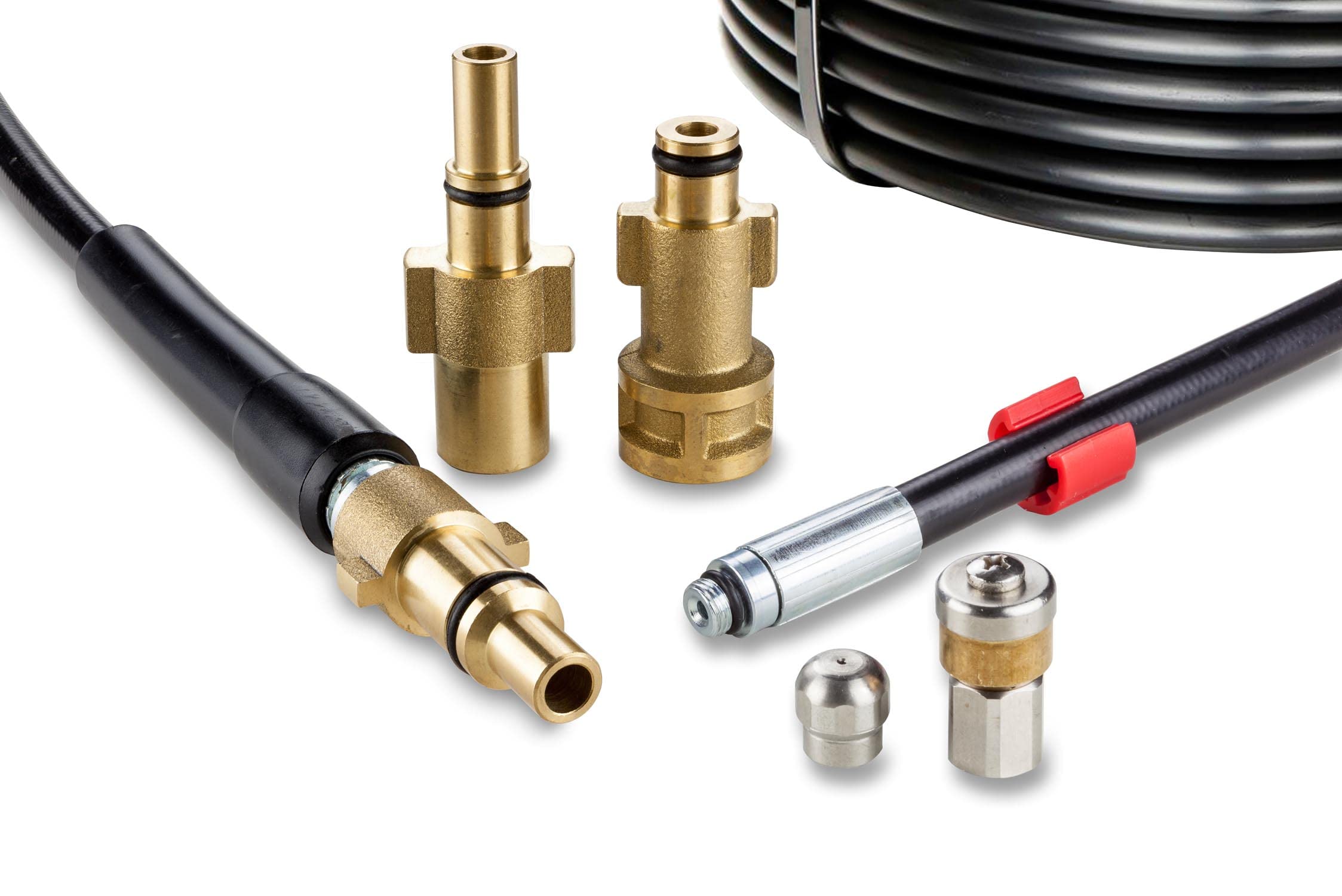 Drain Unblocker Hose, Drain Jetting Hose for High Pressure Washer 30 m 200 bar – Compatible Ferret Kit