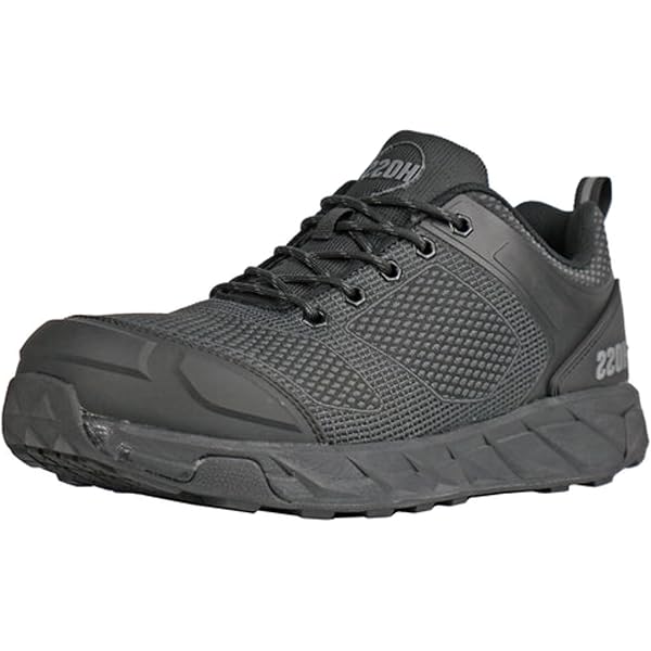 Amazon.com: Hoss Boot Company Men Eric Low Black Safety Toe, Size