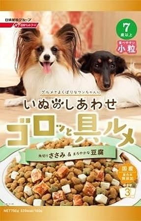 Amazon 日清ペットフード 株式会社 ゴロッと具ルメ 小粒 ７歳豆腐 ７５０ｇ ４９０２１６２０２４９３０ 日清ペットフード ウェット 通販