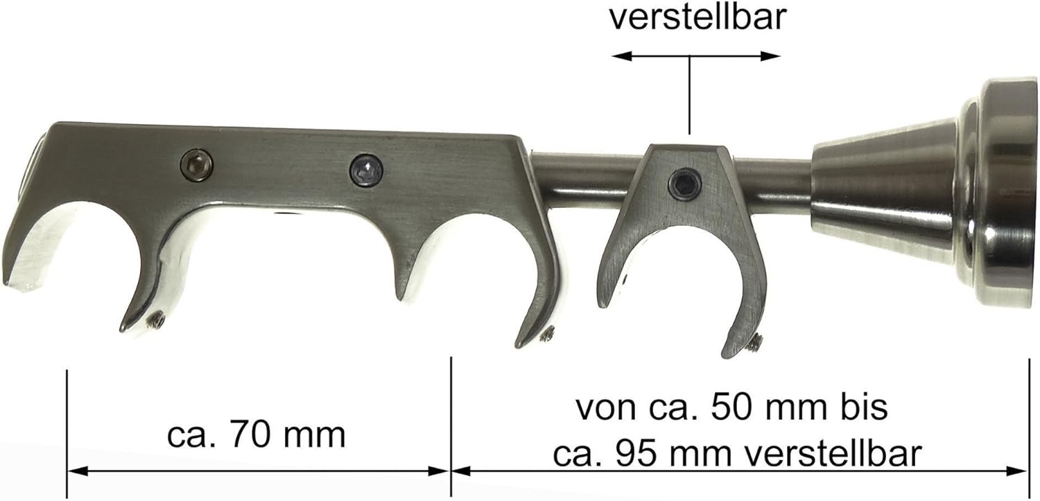Cortinas y accesorios de ventanas interior corre las cortinas barra de