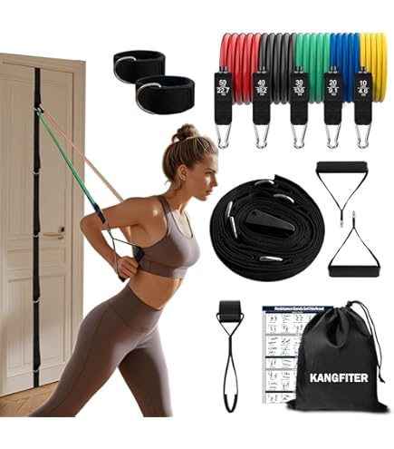 Amazon.com: BODi Portable Resistance Bands Kit with Control Track