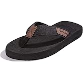 FITORY Men's Flip-Flops, Thongs Sandals Comfort Slippers for Beach