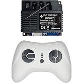 2.4G Bluetooth Remote Control and JR1932RX-24V Receiver Control Box Mother Board for Kids Powered Wheels Children Ride On Car Replacement Parts