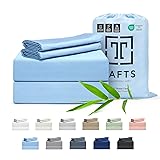 Tafts King Sheets Set, Pure 100% Viscose derived