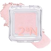 2aN Pure Glass Highlighter ND02 Clear &ndash; Glass-Like Sheen Powder Highlighter for a Natural, Radiant Glow | Buildable, Long-Lasting, Lightweight Formula (0.8oz)