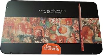 Egoshop 100 Color Marco Renior Oil Base Colored Pencils Set