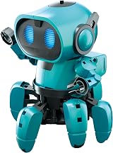 CONSTRUCT & CREATE Tobbie Self-Guiding AI Robot STEM Kit Blue 114 Pcs view 6