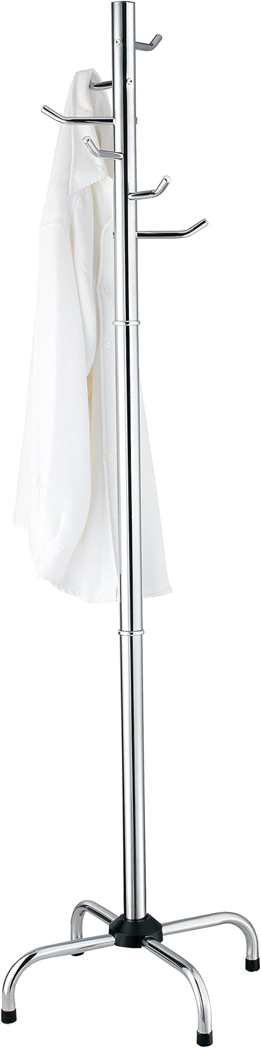 Perchero de acero inoxidable MyGift, estante de almacenamiento de