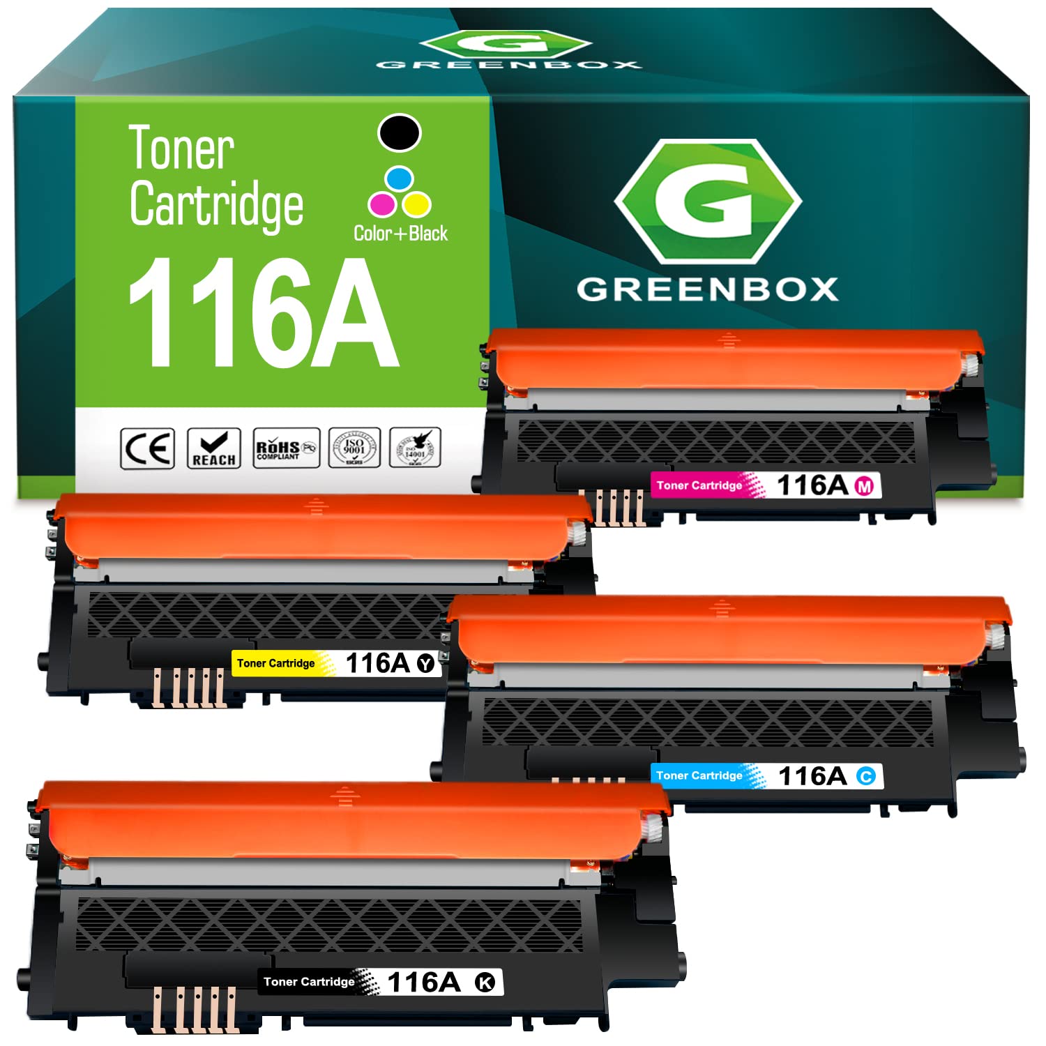 GREENBOX Compatible 116A Toner Cartridge
