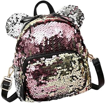 small glitter backpack