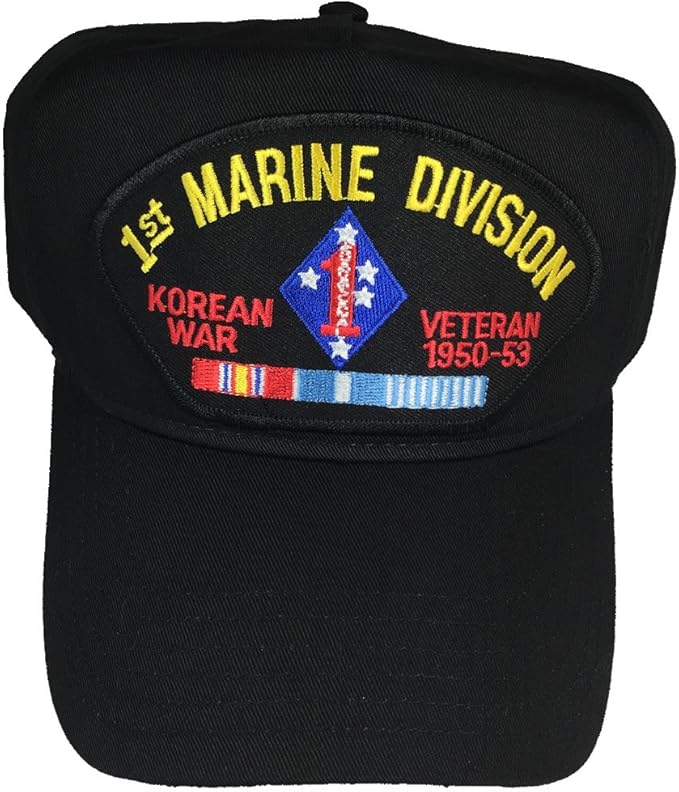 1ST Marine Division MARDIV Korean WAR Veteran 195053 W/Crest and