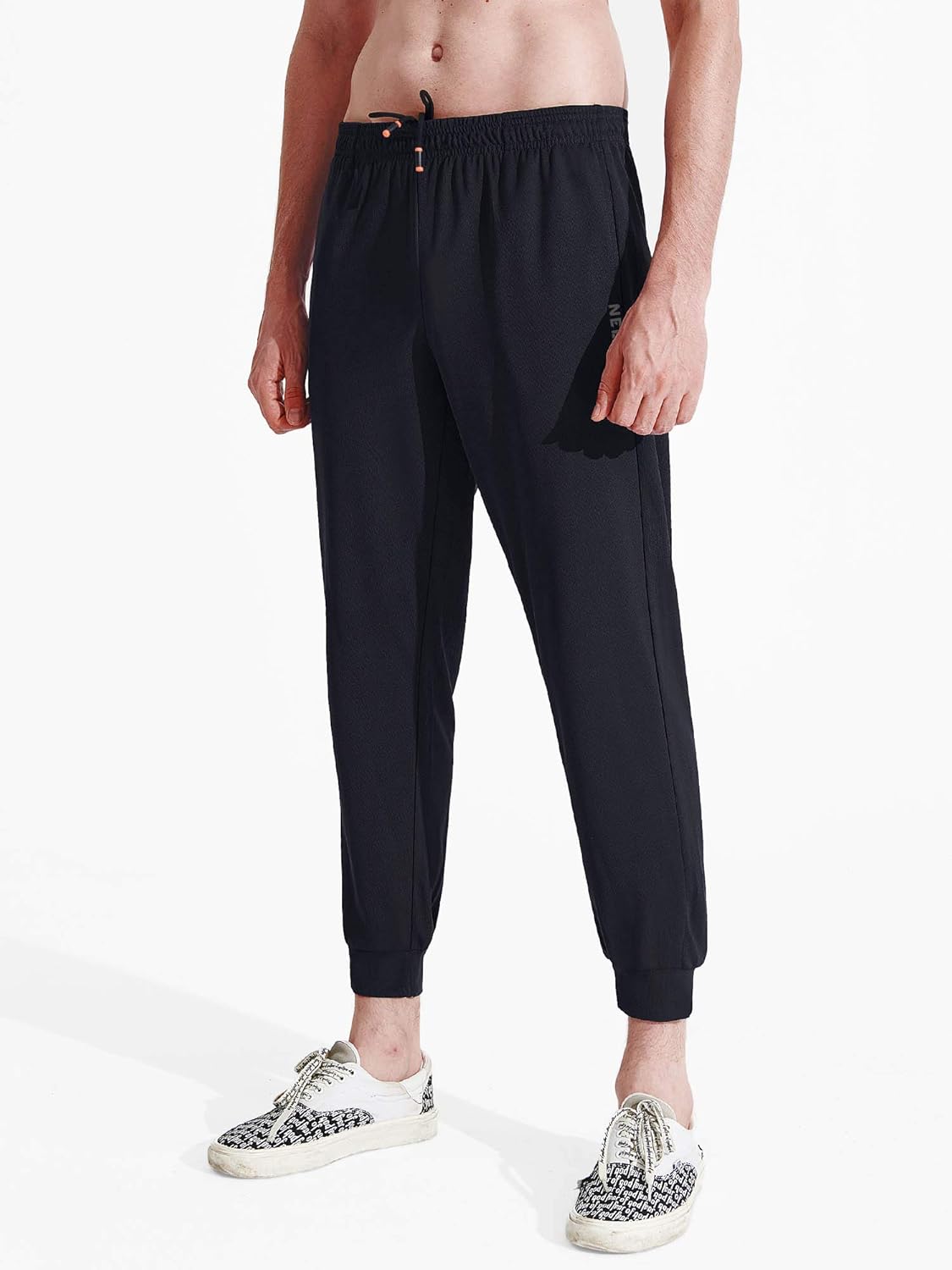 Neleus Men's Athletic Workout Running Pants: Clothing