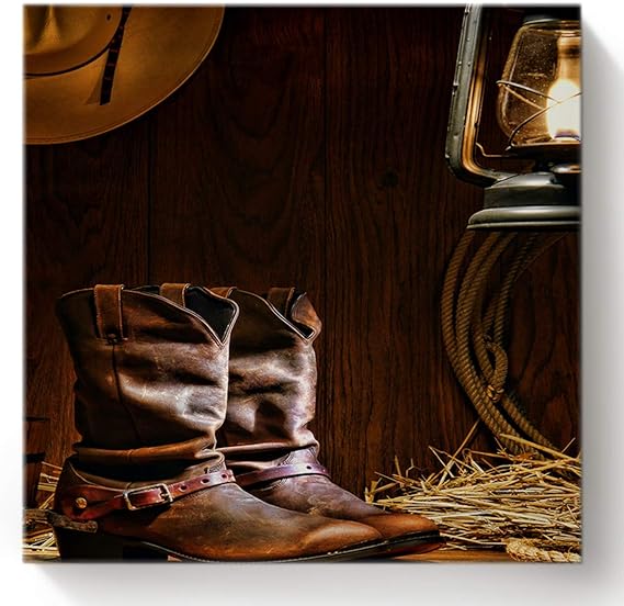 Amazon.com: Paint by Number Kits on Canvas for Adults Kids Western