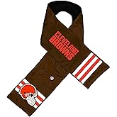 Littlearth NFL Cleveland Browns Hero Jersey Scarf, Team Color, 60" Length x 7.5" Width