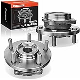 A-Premium 2 x Front Wheel Bearing and Hub Assembly with 5-Lug Compatible with Mitsubishi Eclipse 2006-2012, Galant 2004-2012, Endeavor 2004-2011