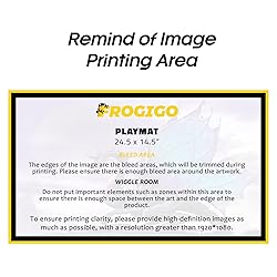 FROGIGO Custom Playmat 24" x 14" Non-Slip with Mat
