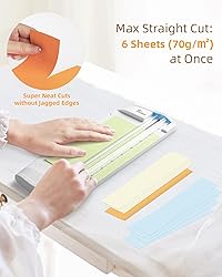 Firbon 3-in-1 Paper Cutter, 9" Compact A5 Paper