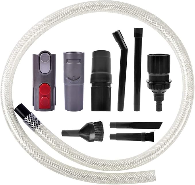 9 in 1 Kit de Accesorios para Aspiradora Dyson V7 V8 V10, Incluye un Adaptador Dyson para