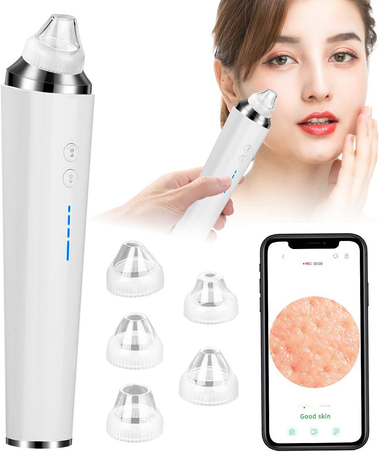 pore cleaner with camera