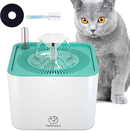 Fontaine à Eau Pour Chat Distributeur Eau Et Croquettes Automatique Pour Chat Chien Animaux Domestiques 22l Automatique Silencieuse électrique