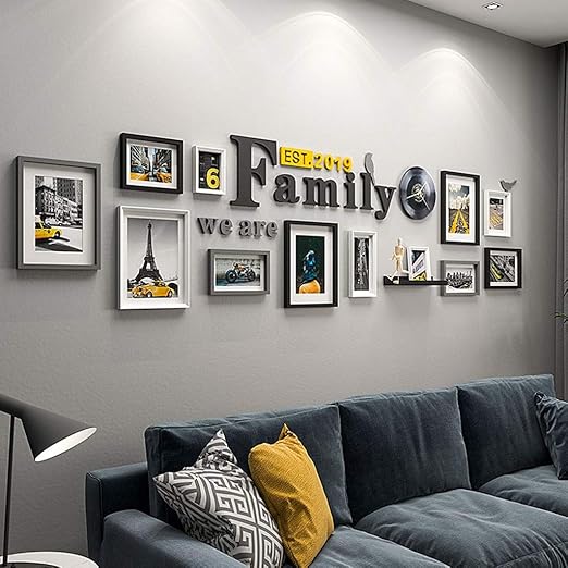 Marcos Fotos Pared Sala De Estar Decoracion De La Pared Foto