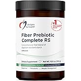Designs for Health PaleoFiber RS - Fiber Supplement Powder with Resistant Starch - Organic Green Banana Flour + Organic Potato Starch Powder, Non-GMO + Unflavored (30 Servings / 300g)