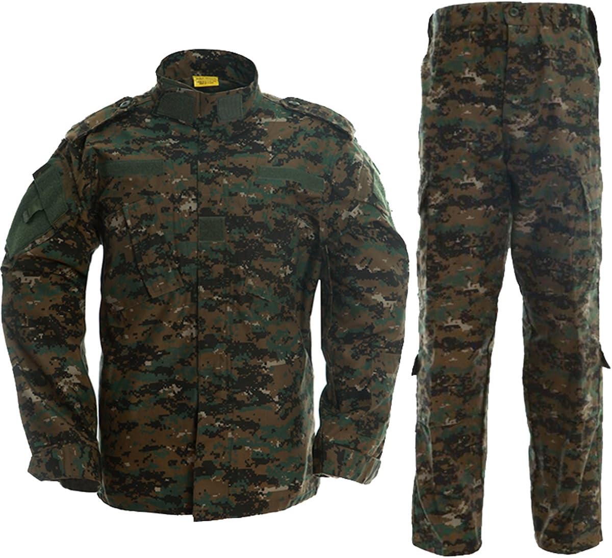 Amazon Tacvasen 陸上自衛隊 戦闘服 特殊部隊 大きいサイズ レディース 迷彩服 上下セット 戦闘服 上下セット サバゲー ミリタリー ジャングル 2xl 戦闘服 通販