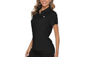 YSENTO Women Golf Shirts Dry Fit Short Sleeve Moisture Wicking Polo Shirts
