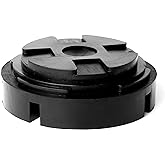 Universal Fit 5.5&rdquo; Large Rubber Jack Pad/Slotted Jack Pucks | Made from Heavy Duty Rubber, The Ultimate Protector for Frame Rail and Paint