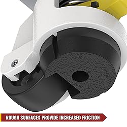 HOLKIE Leveling Casters with Ratchet Handle Design