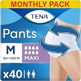 TENA Pants Maxi Incontinence Pants Unisex 40 Pairs Size M 4x10