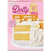 Duncan Hines Dolly Parton's Favorite Banana Flavored Cake Mix, 15.25 oz. | Dolly's Favorite Banana flavored cake mix; great for special occasions and celebrations; perfect for holidays &amp; bake sales