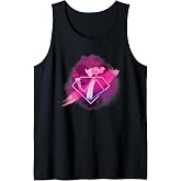 Pink Panther Diamond Paint Brush Tank Top